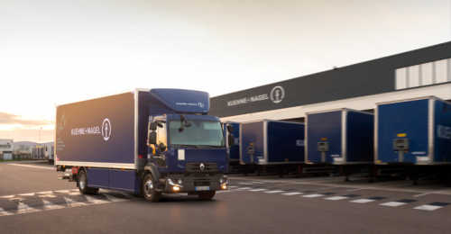 Kuehne+Nagel France receives 23 electric trucks to decarbonise its road services